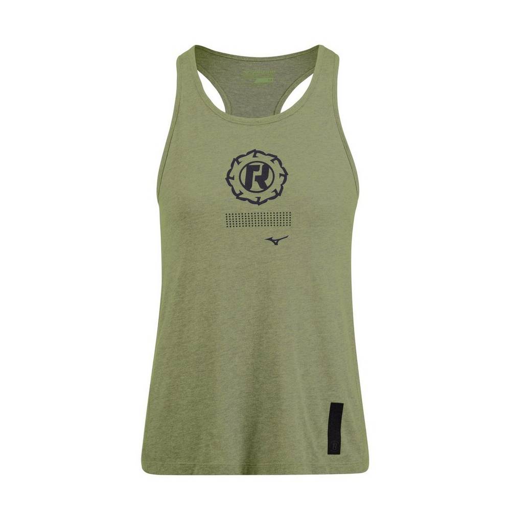 Damske Tank Top Mizuno Ronda Rousey Graphic Nachový Vypredaj JQOZ98653